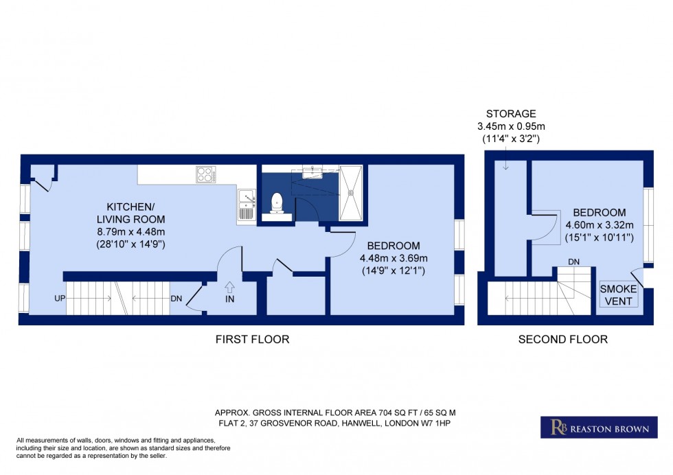 Floorplan for Grosvenor Road, Ealing